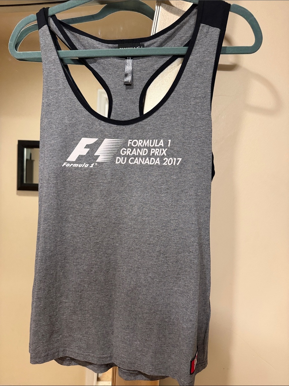 Formula 1 Women's Grey Tank Top - Licensed Apparel